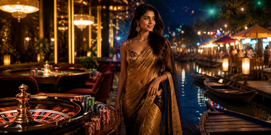 সুন্দরবনের রুলেট গেম ও নাইট মার্কেটের দৃশ্য - ck444 pro খেলার পরিবেশ